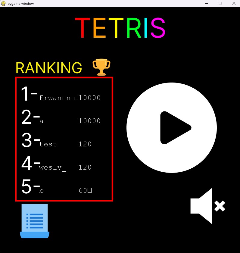 Tetris project